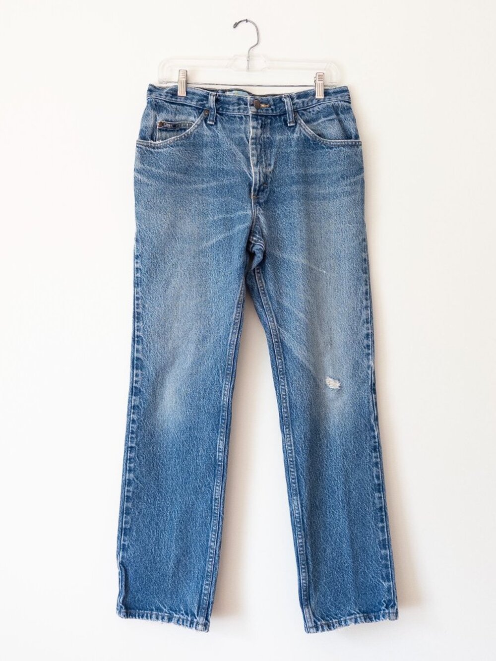 Vintage 2000's Y2K Jeans High Rise Regular Fit Classic Lee 33x32 Retro Denim